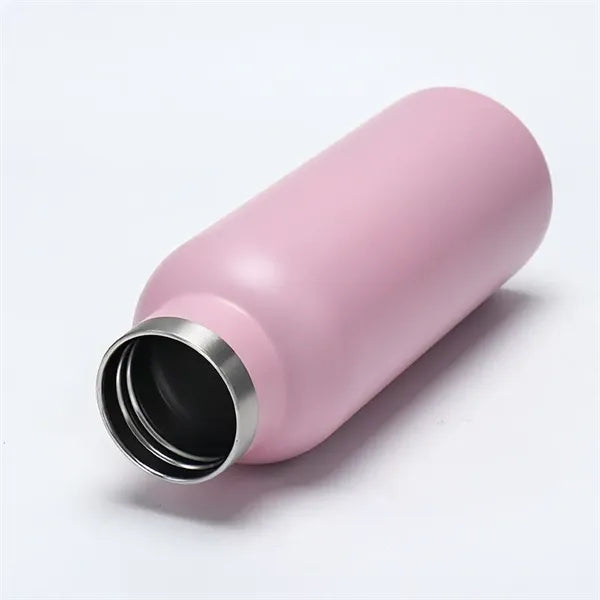 500ml Stainless Steel Vacuum Flask with Bamboo Lid