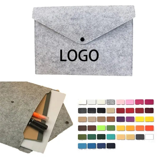 A4 Custim Felt File Bag