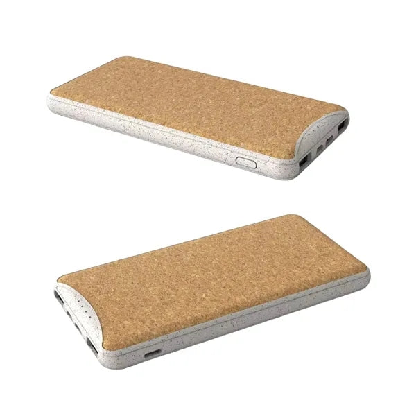 22.5W Recycled ABS Wireless Power Bank - 10000 mAh