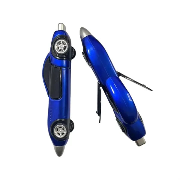 Door-openable Pull Back Car Ballpoint Pen