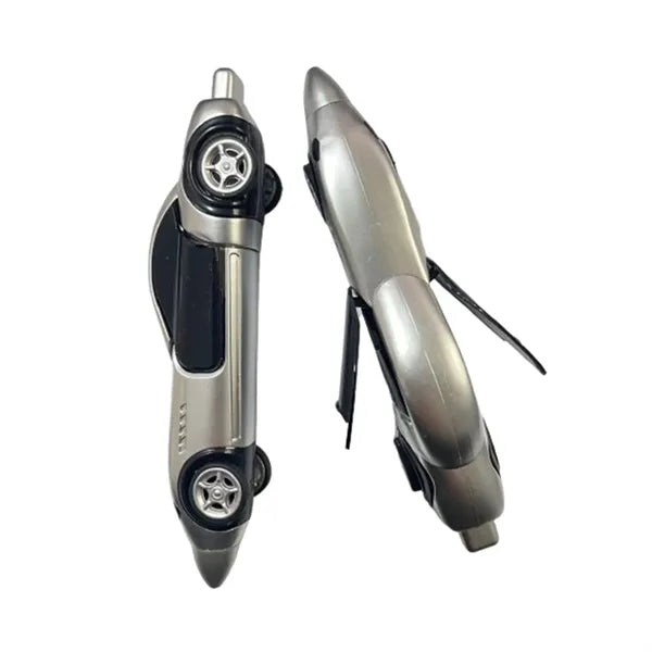 Door-openable Pull Back Car Ballpoint Pen