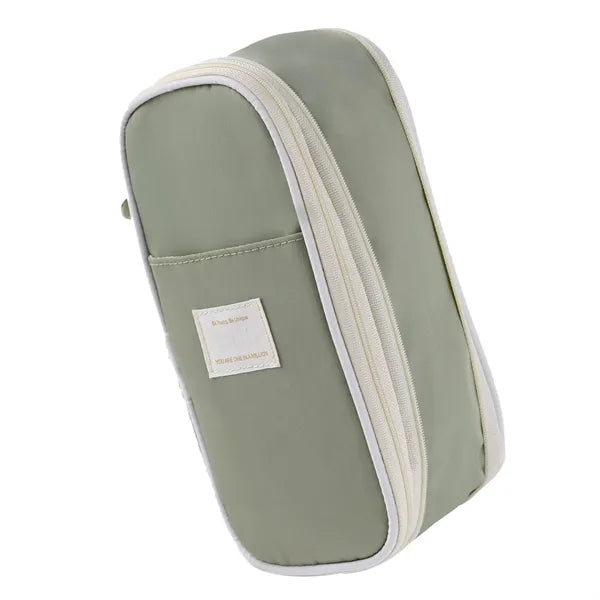 Double Layer Pencil Bag