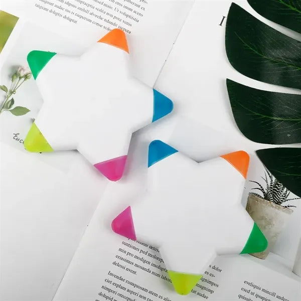Five-color Aesthetic Highlighters