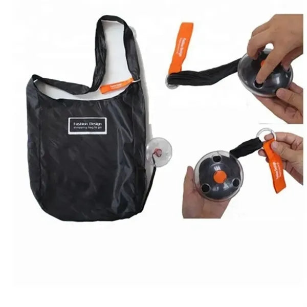 Disk Retractable Grocery Folding Tote