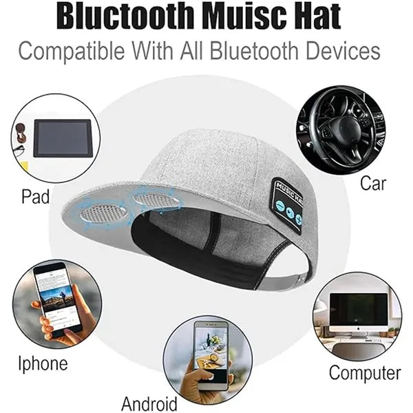 Bluetooth Wireless Music Speaker Cap Hat