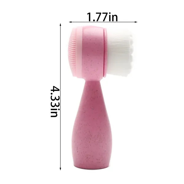 2-in-1 Eco Face Brush Cleansing Exfoliating Skin Gift