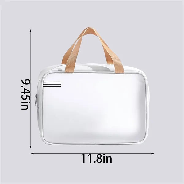 PU Travel Toiletry Bag Waterproof Cosmetic Organizer