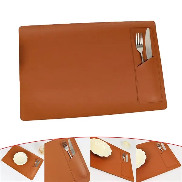 Faux Leather Placemat