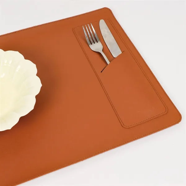 Faux Leather Placemat