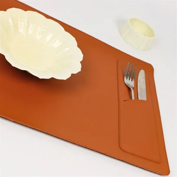 Faux Leather Placemat