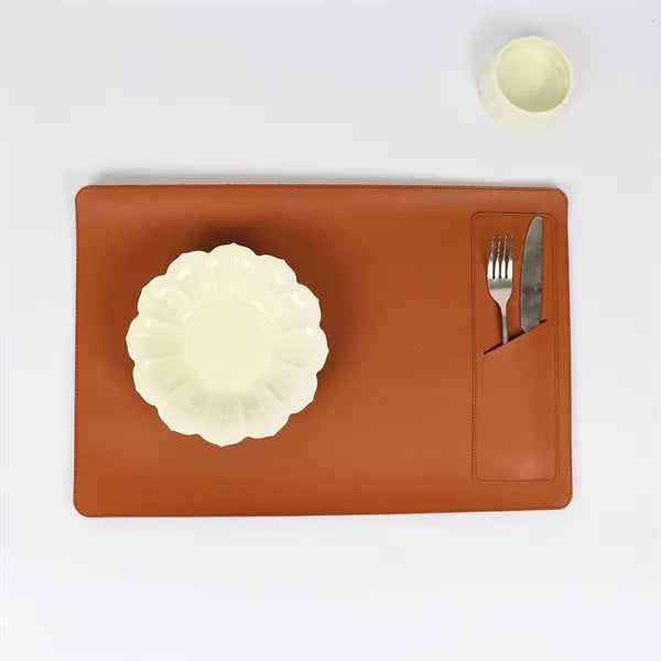 Faux Leather Placemat