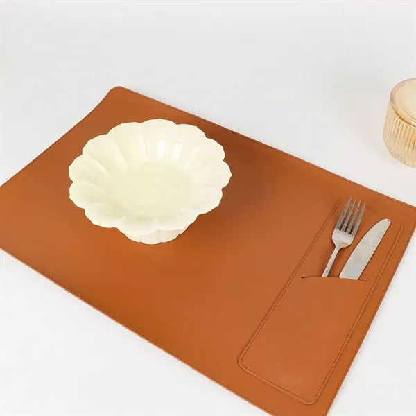 Faux Leather Placemat