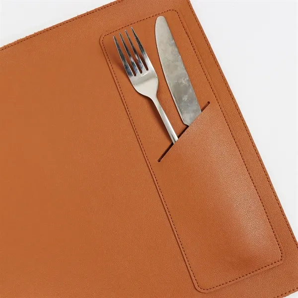 Faux Leather Placemat
