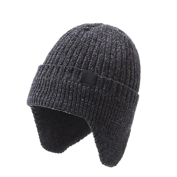 Hand Knit Earflap Hats Skull Cap Gifts for Lover