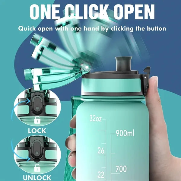 Tritan Plastic Sports Bottle BPA Free 33oz