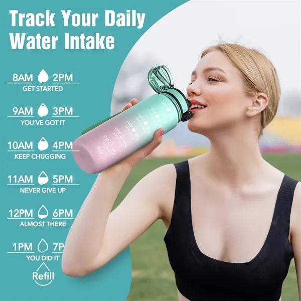 Tritan Plastic Sports Bottle BPA Free 33oz