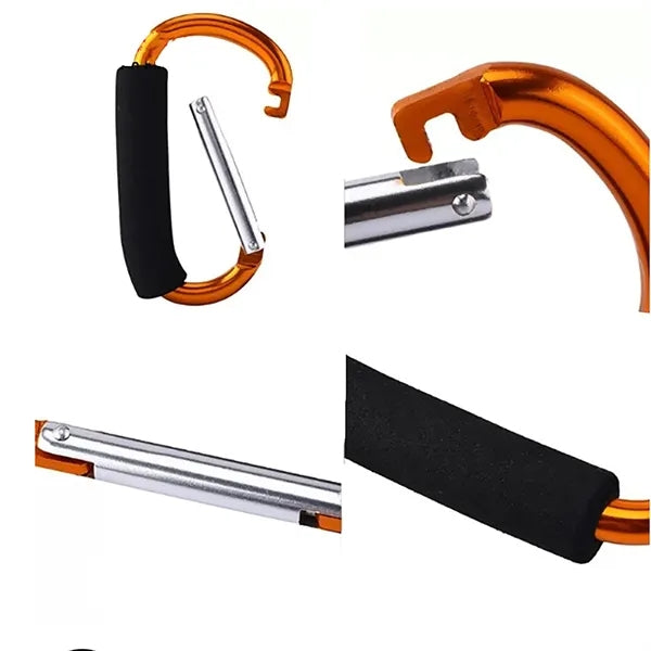 Shopping Carabiner Hook with Sponge