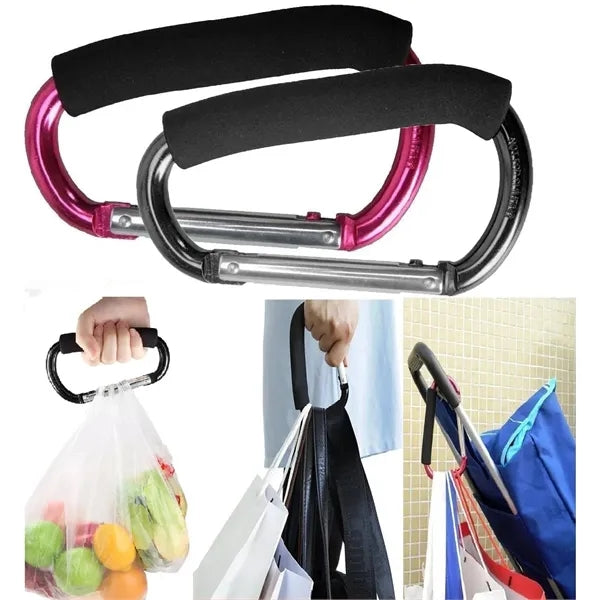 Shopping Carabiner Hook with Sponge