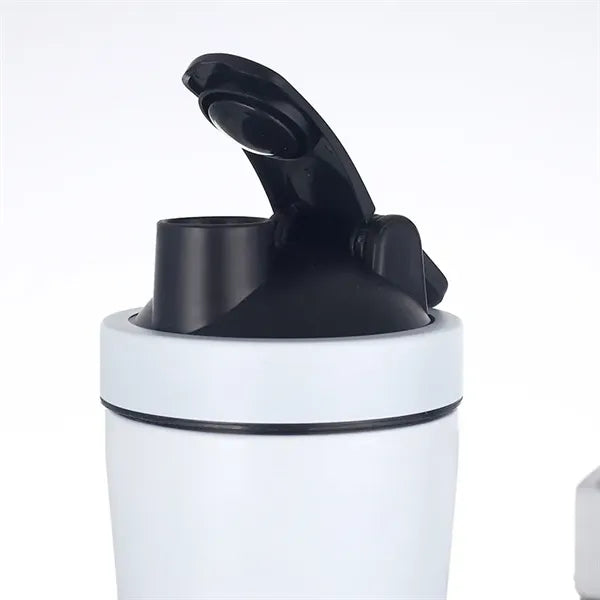 500ml Stainless Steel Protein Shaker Water Bottle with Ball