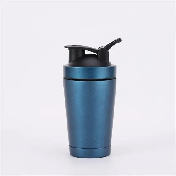 500ml Stainless Steel Protein Shaker Water Bottle with Ball