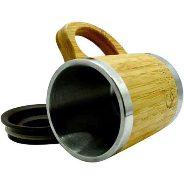 Bamboo Steel thermos Cup