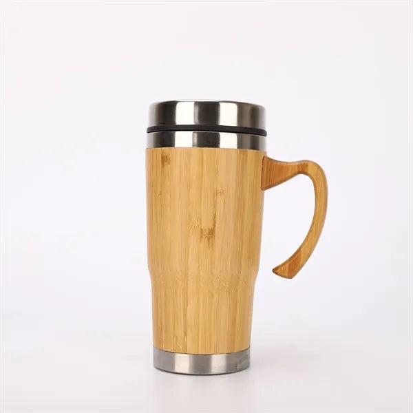 Bamboo Steel thermos Cup