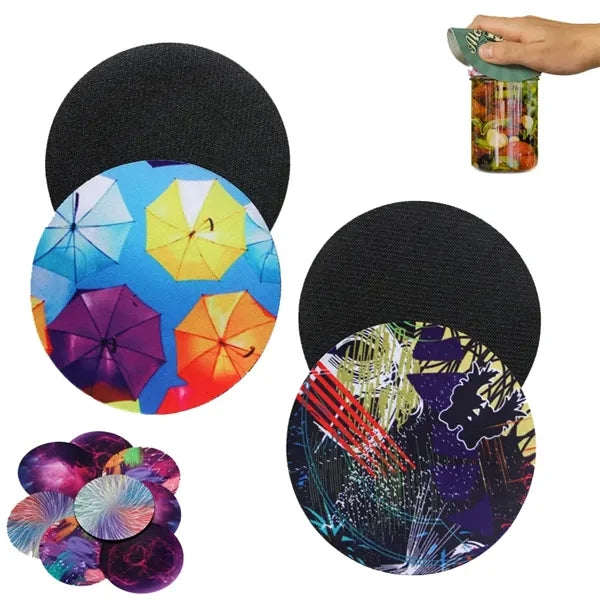 Round Rubber Non-Slip Jar Gripper Lid Opener