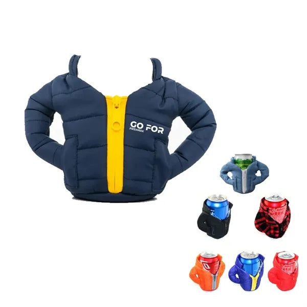 12oz Jacket Insulated Can Cooler