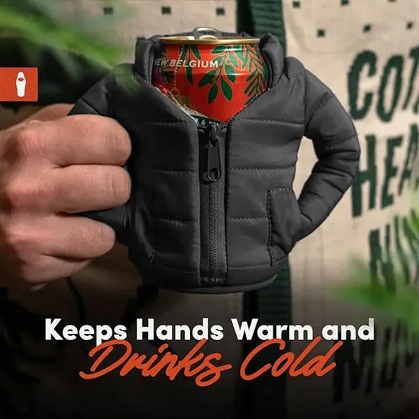 12oz Jacket Insulated Can Cooler