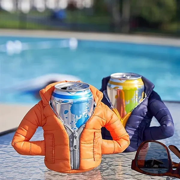 12oz Jacket Insulated Can Cooler
