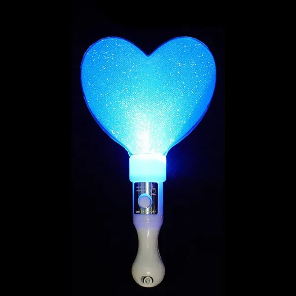 Heart Shaped Flashing LED Glow Sticks