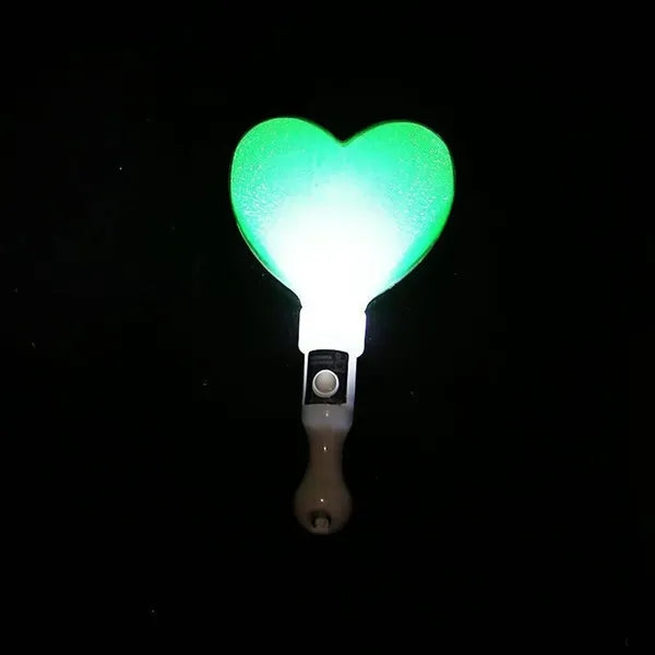 Heart Shaped Flashing LED Glow Sticks