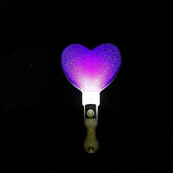 Heart Shaped Flashing LED Glow Sticks