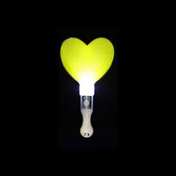 Heart Shaped Flashing LED Glow Sticks