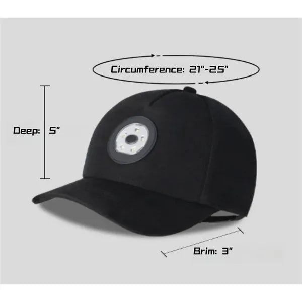 Rechargeable LED cap