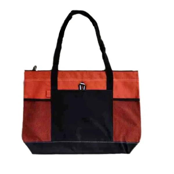 Large Capacity Zippered Tote Bag