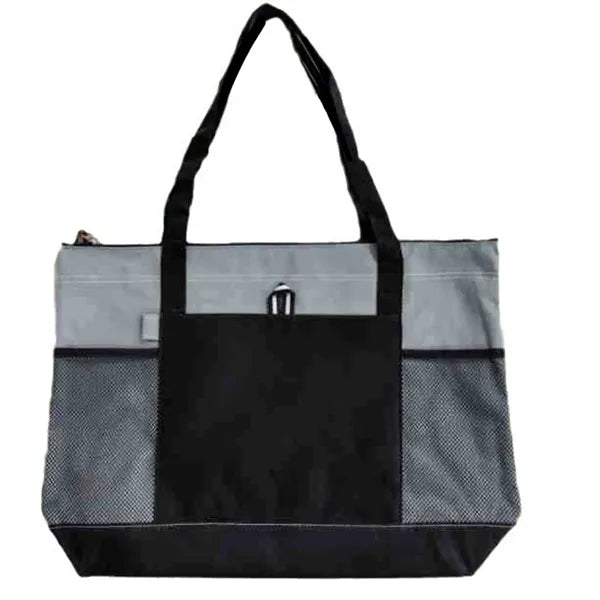 Large Capacity Zippered Tote Bag