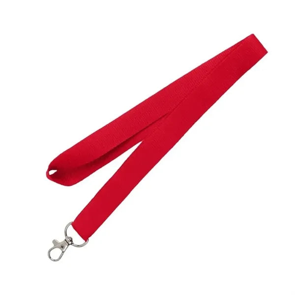 1" Flat Polyester Lanyard - 3 Day Rush