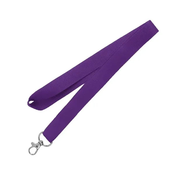 1" Flat Polyester Lanyard - 3 Day Rush