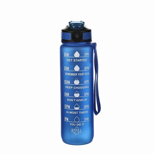 32OZ/1000MLMotivational Water Bottle With Time Marker