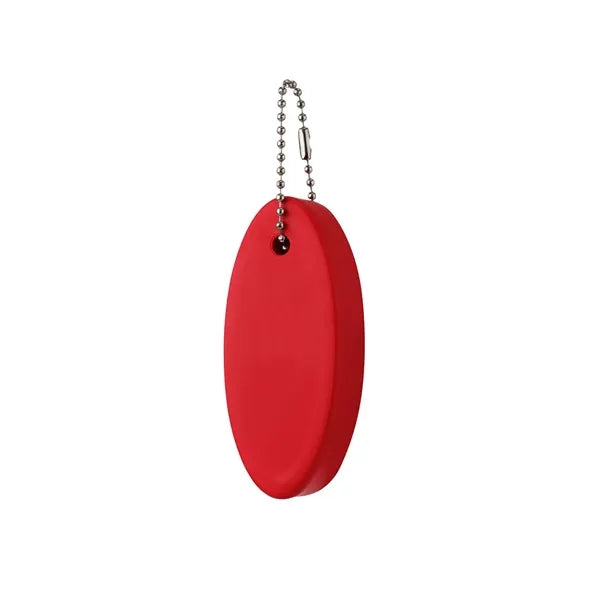 Oval Soft Floater Keychain