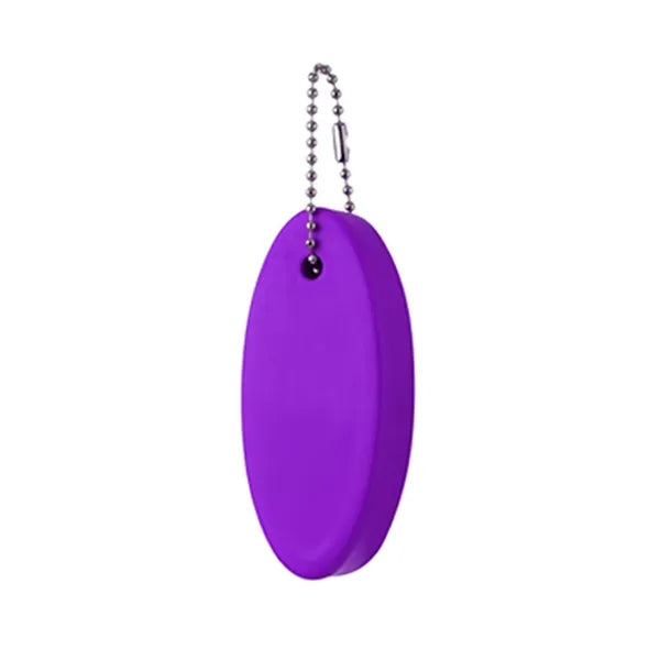 Oval Soft Floater Keychain