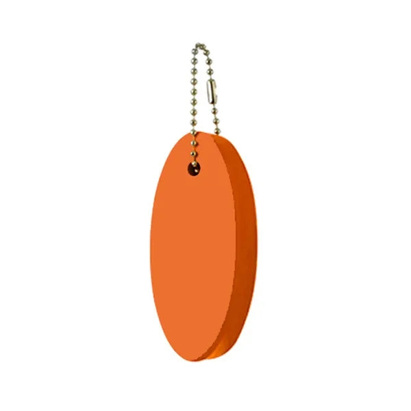 Oval Soft Floater Keychain