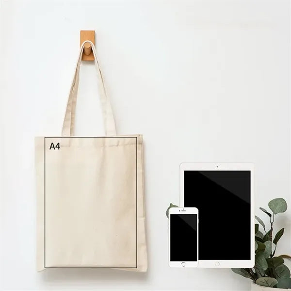 Blank Hand Painted Shoulder Tote Bag