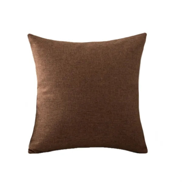 Decorative Throw Pillow Linen Cushion Covers