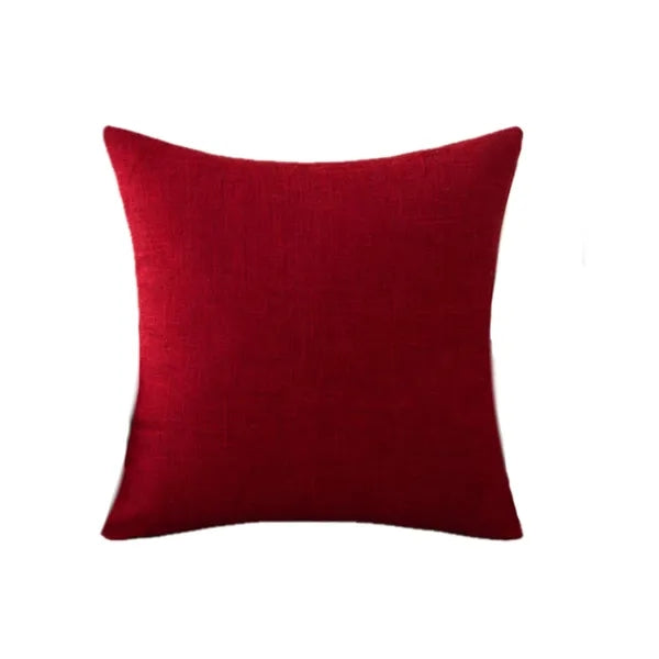 Decorative Throw Pillow Linen Cushion Covers