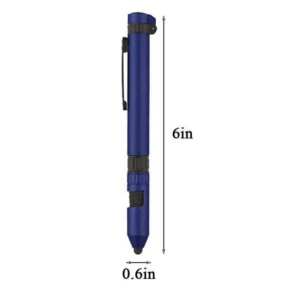6-in-1 ABS Multi-Functional Utility Tool Pen