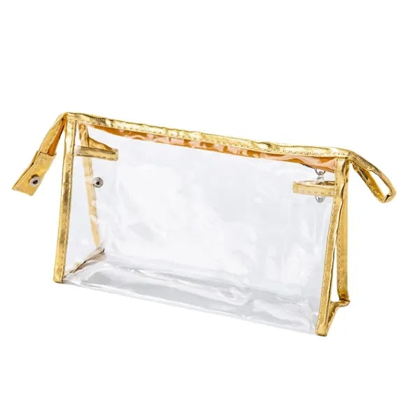 Clear PVC Clutch Bag with Zipper