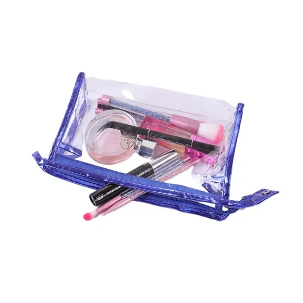 Clear PVC Clutch Bag with Zipper