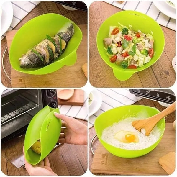 Multifunctional Silicone Universal Bowl Mixing And Steaming